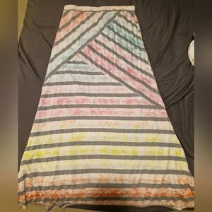 Striped Multicolor Women's Skirt